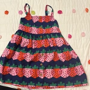 Hanna Andersson Kids Dress - Pink, Red, Green, Blue-New never worn 3T